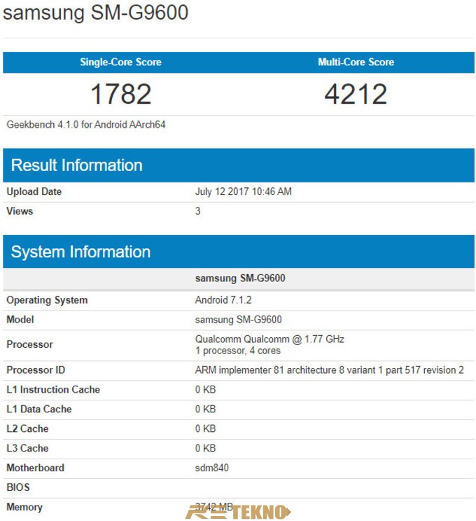 Samsung SM-G9600